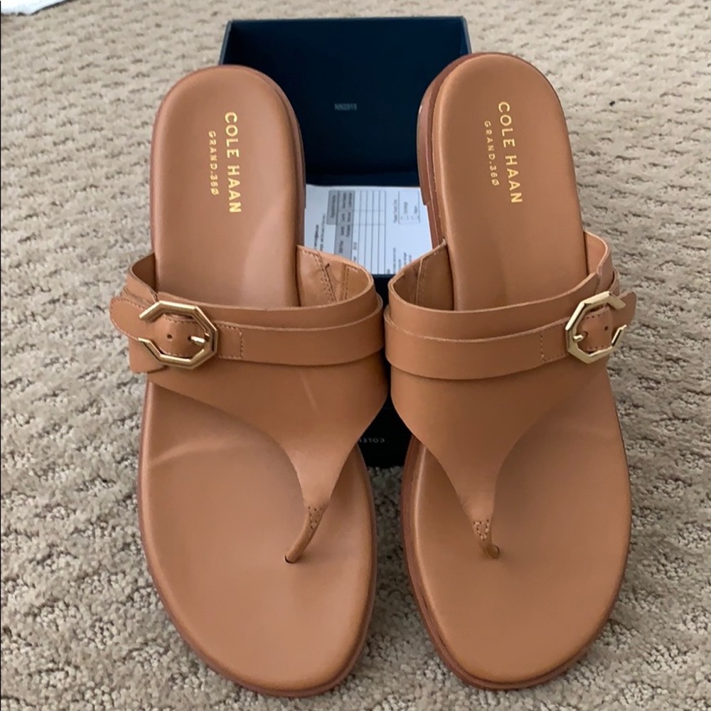 Cole Haan beige/tan sandals